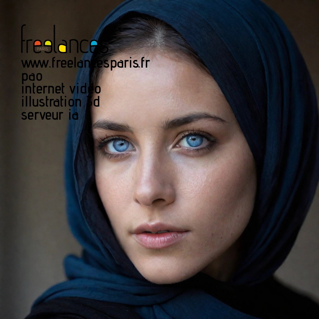 Pao mise en page internet vidéo illustration 3d serveur IA générative AI freelance paris studio de création magazines 739wm9j0